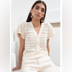 & other stories cardigan top